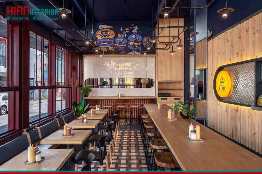 Thiết Kế Quán Pizza