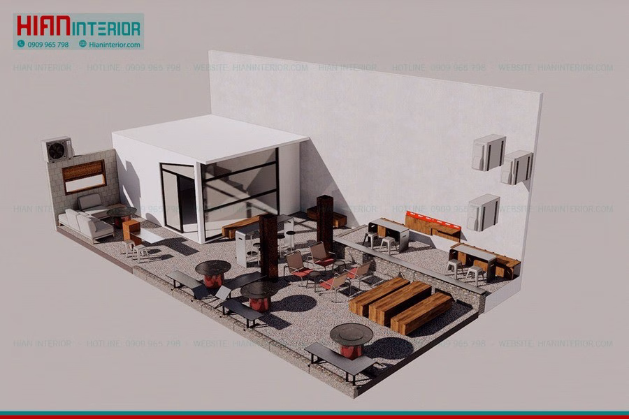 Báo Giá Nhà Hàng Thức Ăn Nhanh Nhỏ