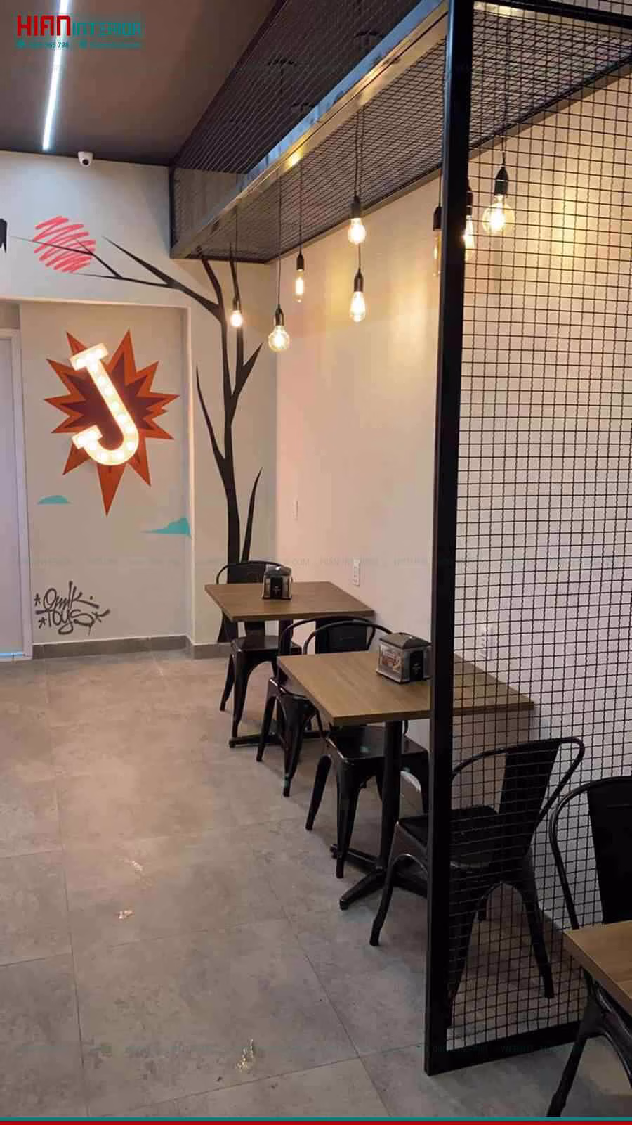 Nhà Hàng Thức Ăn Nhanh Cho Mặt Bằng Phố