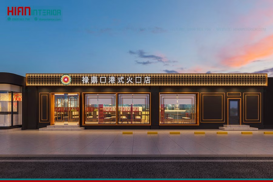 Thi Công Nội Thất Nhà Hàng Trung Hoa