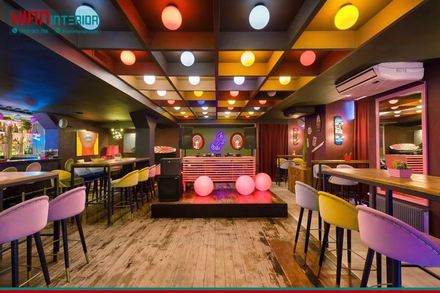 Thiết Kế Phòng Trà - Live House