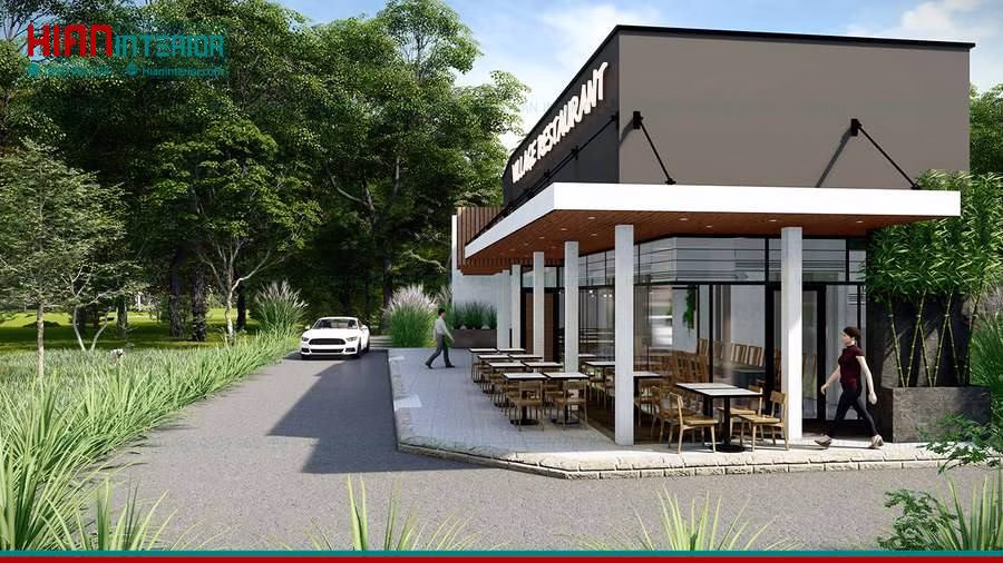 Mặt Tiền Quán Ăn Đẹp