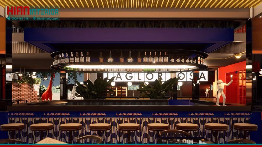 Quán Bar Phong Cách Luxury