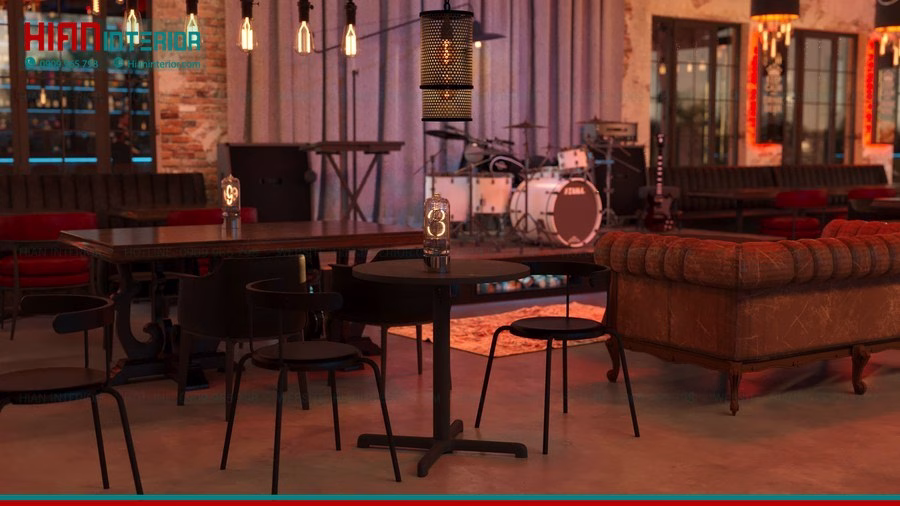 Quán Bar Phong Cách Hiện Đại