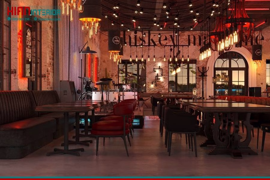 Quán Bar Phong Cách Hiện Đại