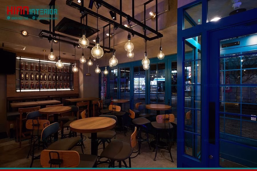 Thi Công Quán Bar Hiện Đại