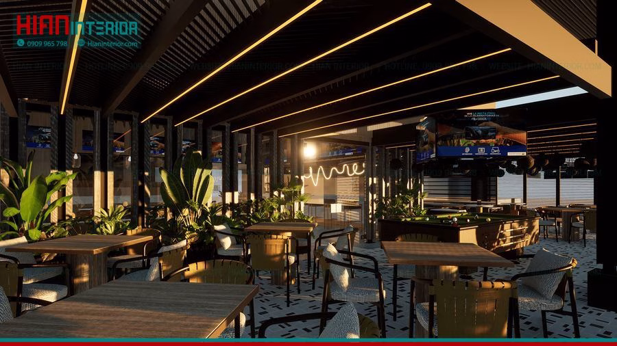 Thi Công Quán Bar Trọn Gói