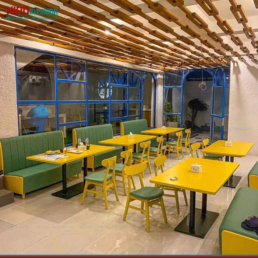 Quán Cafe Địa Trung Hải Sang Trọng