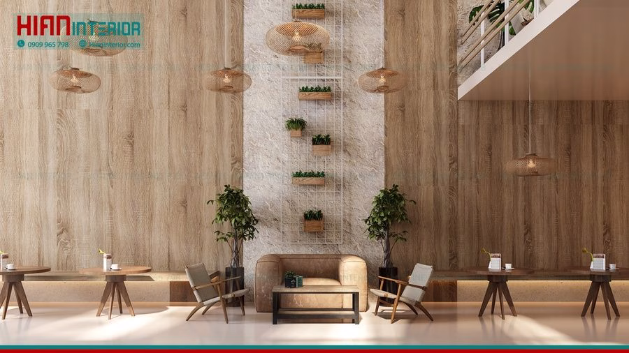 Quán Cafe Địa Trung Hải 2 Tầng