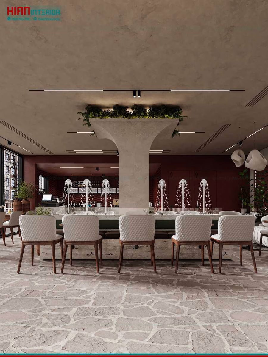 Quán Cafe Địa Trung Hải Mặt Tiền