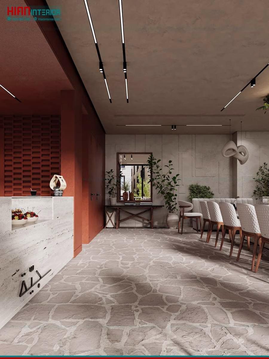 Quán Cafe Địa Trung Hải Mặt Tiền