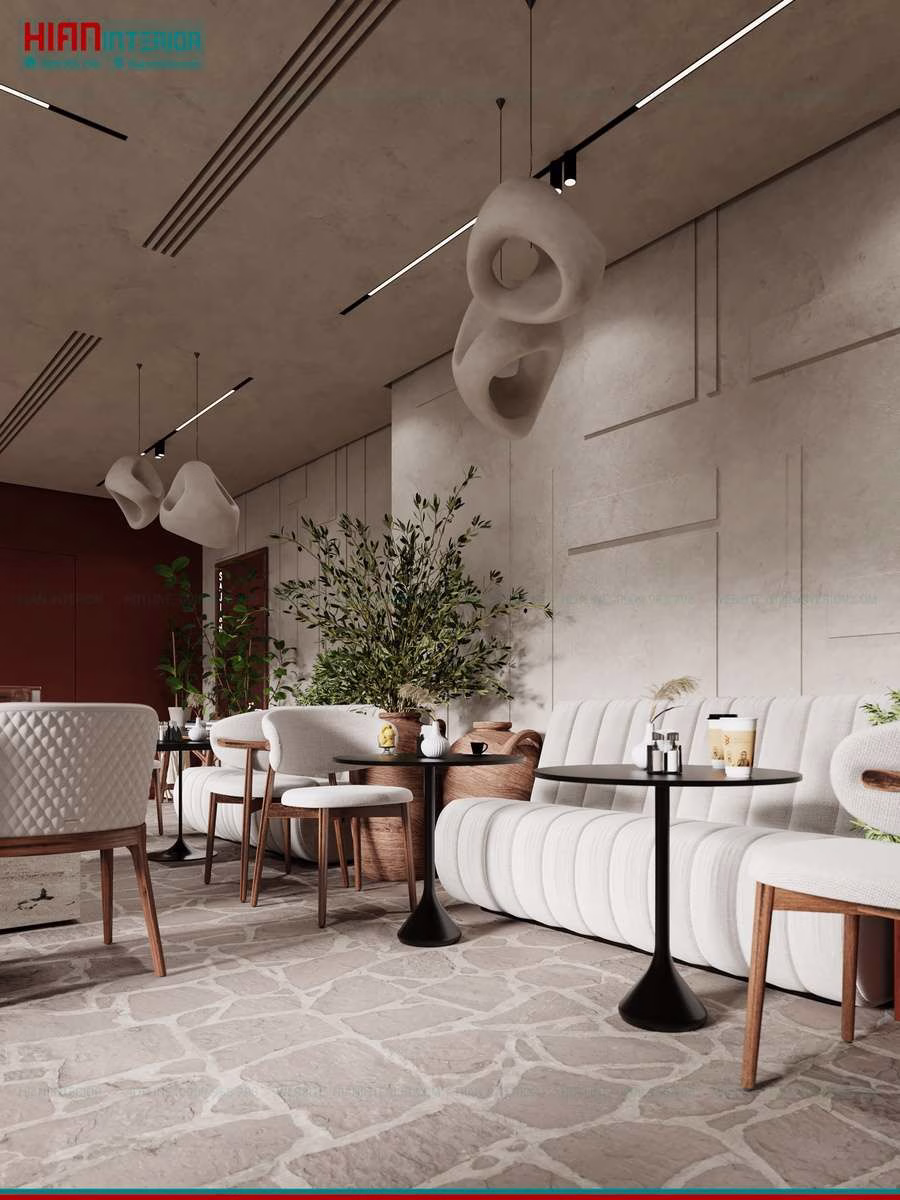 Quán Cafe Địa Trung Hải Mặt Tiền