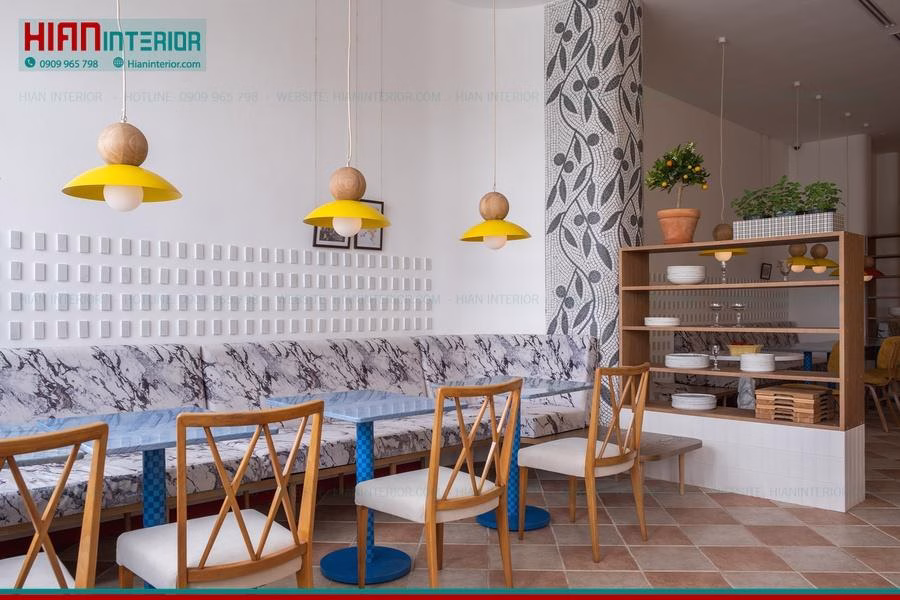 Quán Cafe Địa Trung Hải Cao Cấp