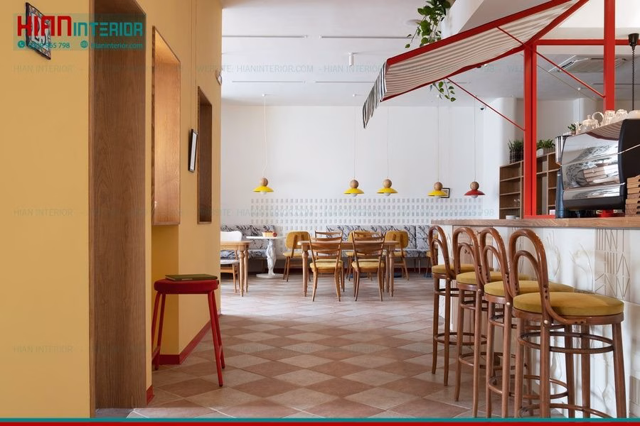 Quán Cafe Địa Trung Hải Cao Cấp