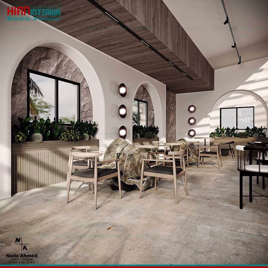 Quán Cafe Địa Trung Hải Ấn Tượng