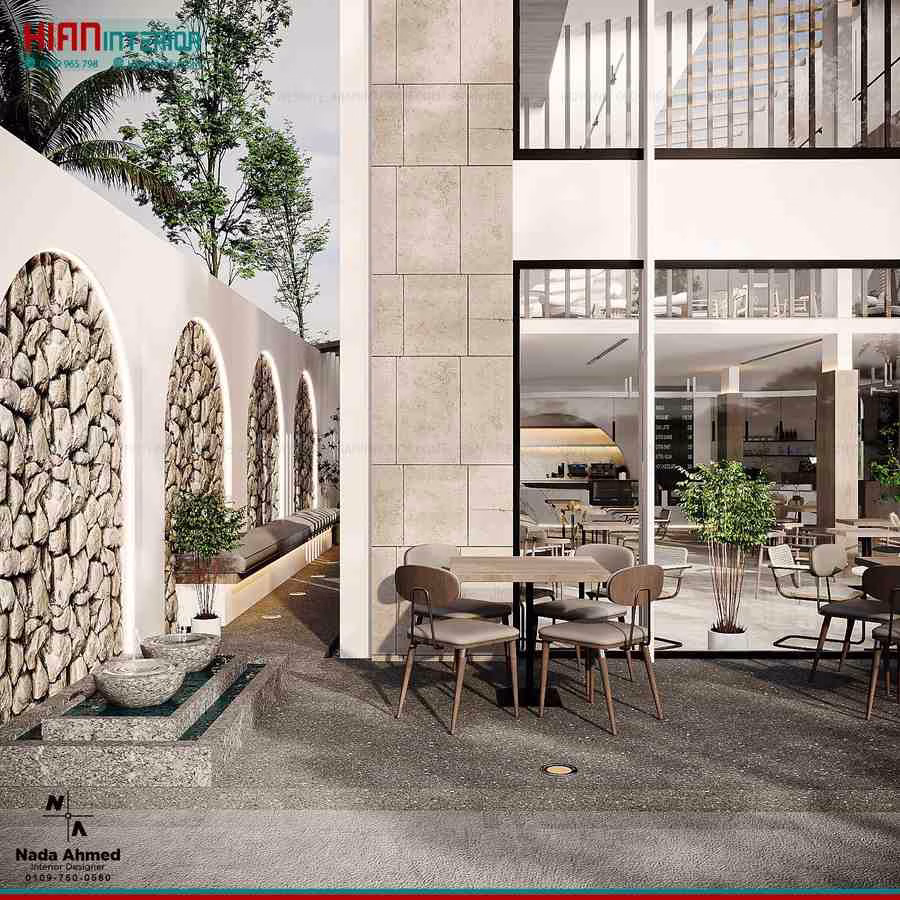 Quán Cafe Địa Trung Hải Ấn Tượng