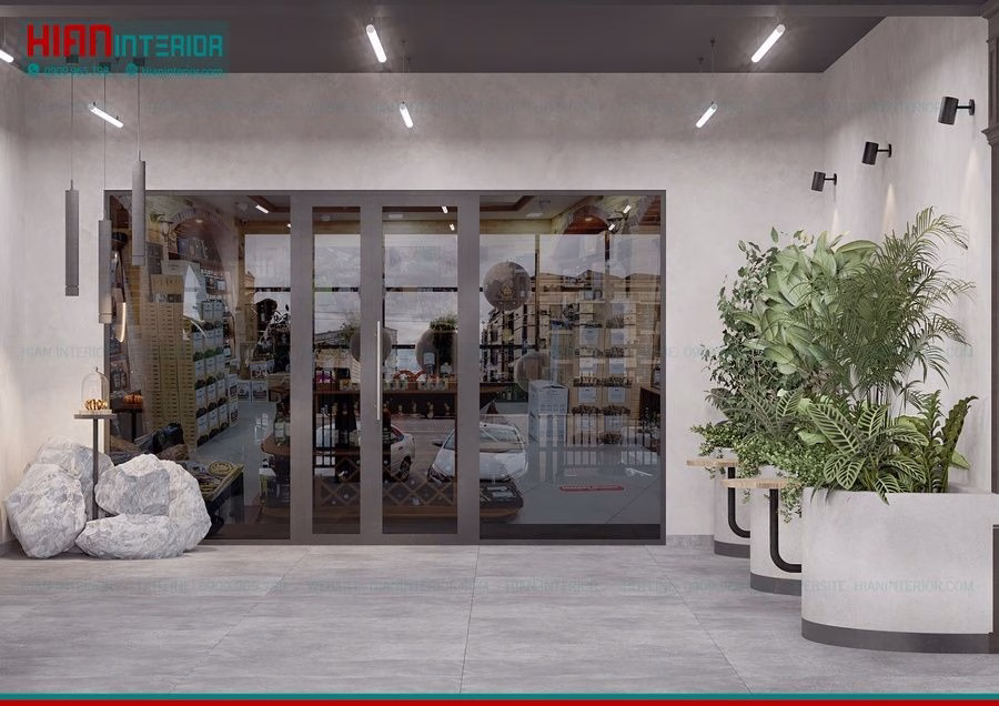 Quán Cafe Địa Trung Hải Phong Cách Santorini