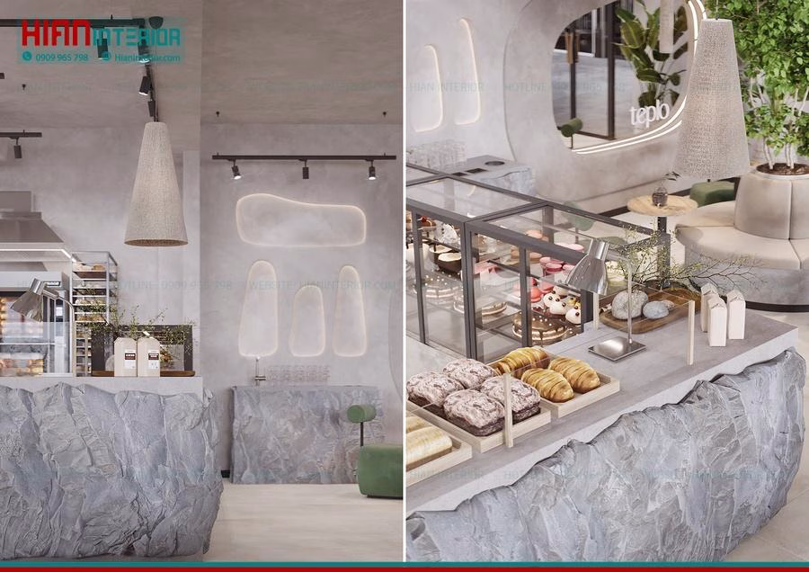 Quán Cafe Địa Trung Hải Phong Cách Santorini