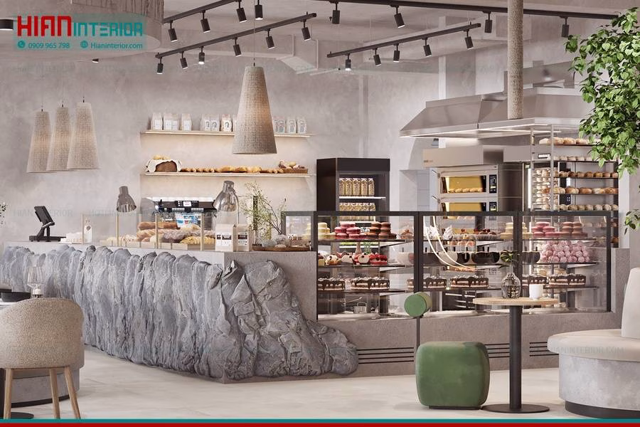 Quán Cafe Địa Trung Hải Phong Cách Santorini