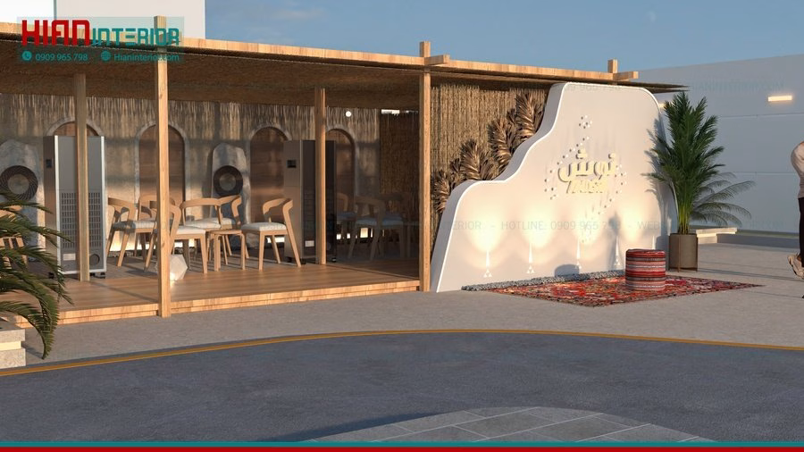 Quán Cafe Địa Trung Hải Đẹp Như Mơ