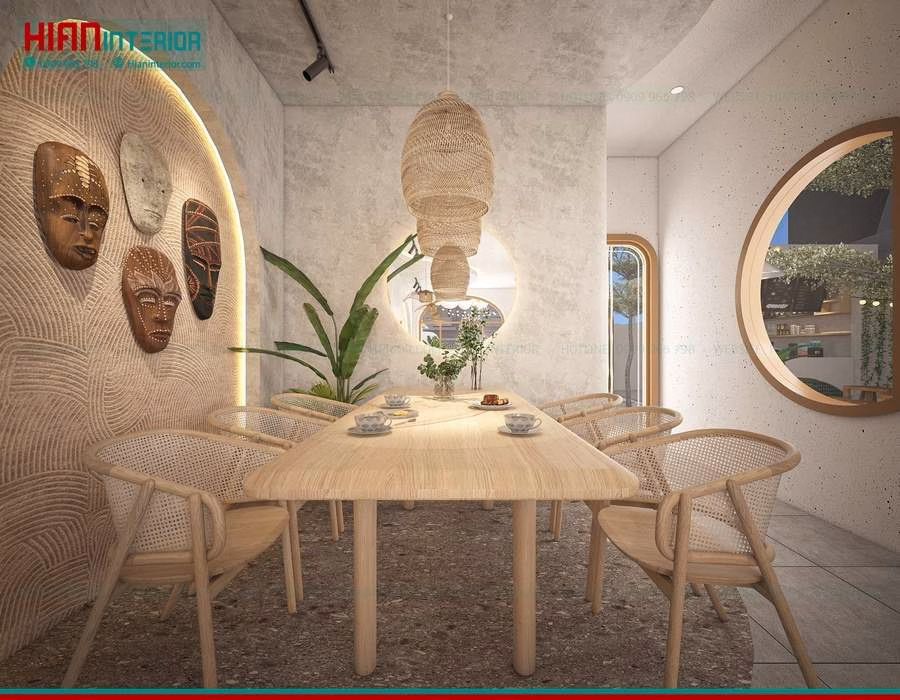 Quán Cafe Địa Trung Hải Độc Đáo