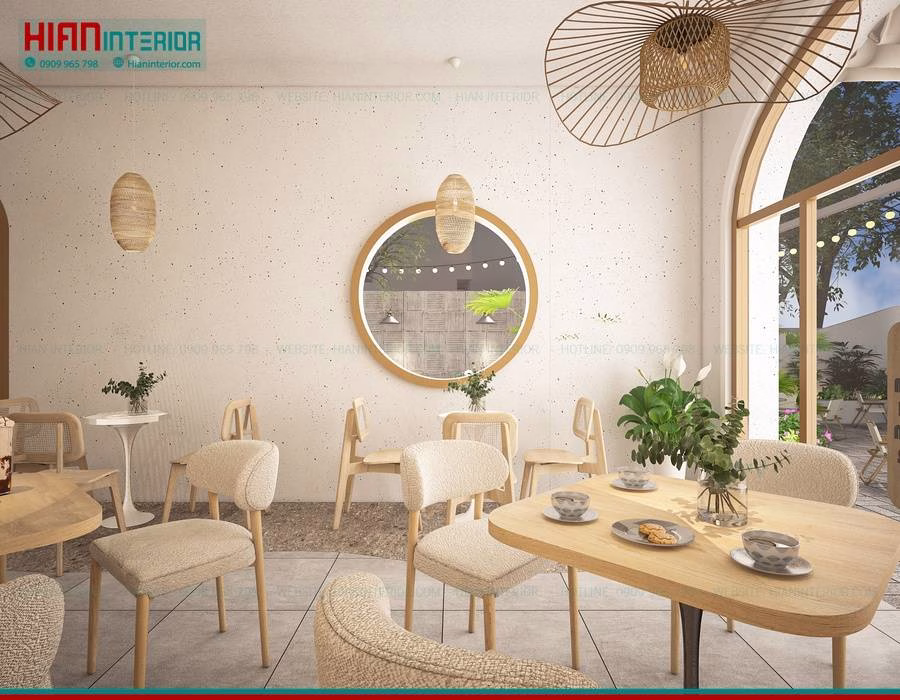 Quán Cafe Địa Trung Hải Độc Đáo
