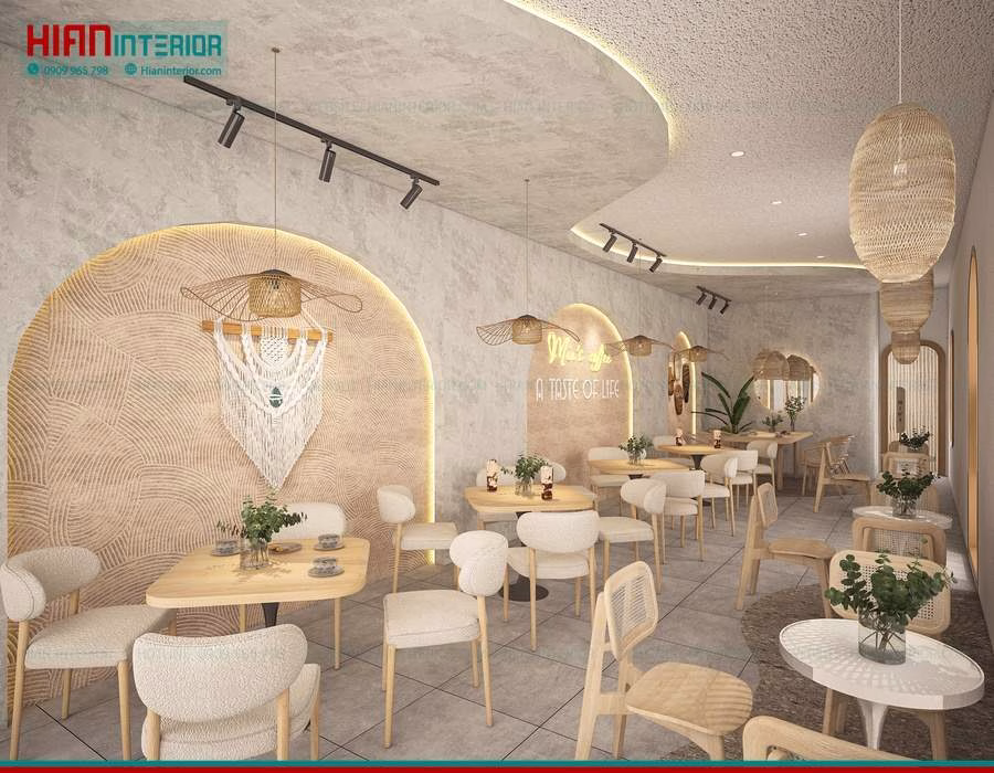 Quán Cafe Địa Trung Hải Độc Đáo