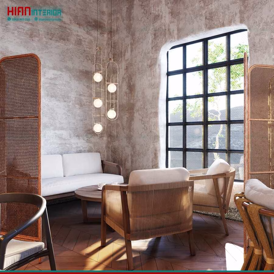 Quán Cafe Địa Trung Hải Mộc Mạc