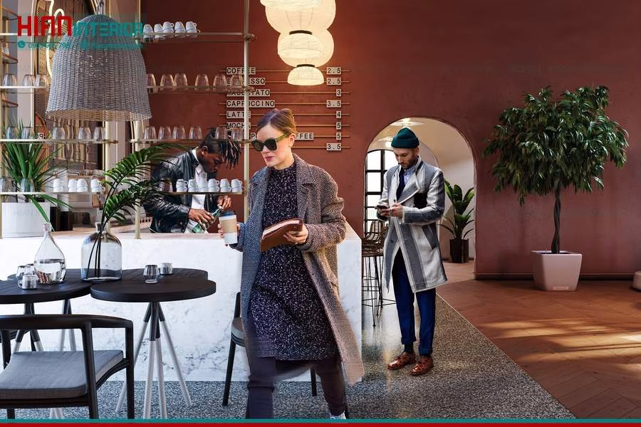 Quán Cafe Địa Trung Hải Mộc Mạc