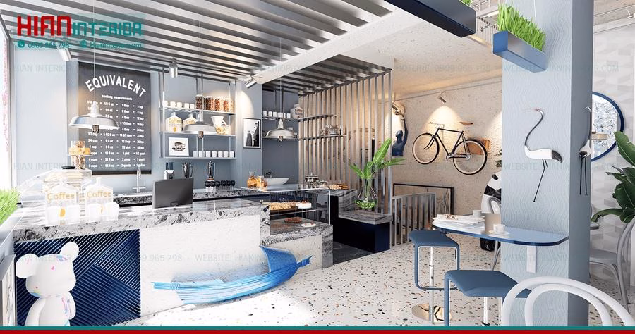Quán Cafe Địa Trung Hải Ít Vốn