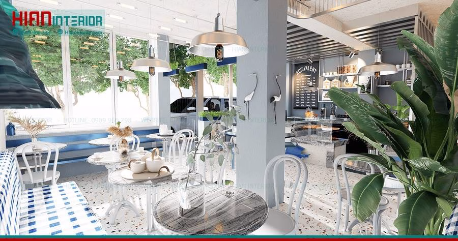 Quán Cafe Địa Trung Hải Ít Vốn