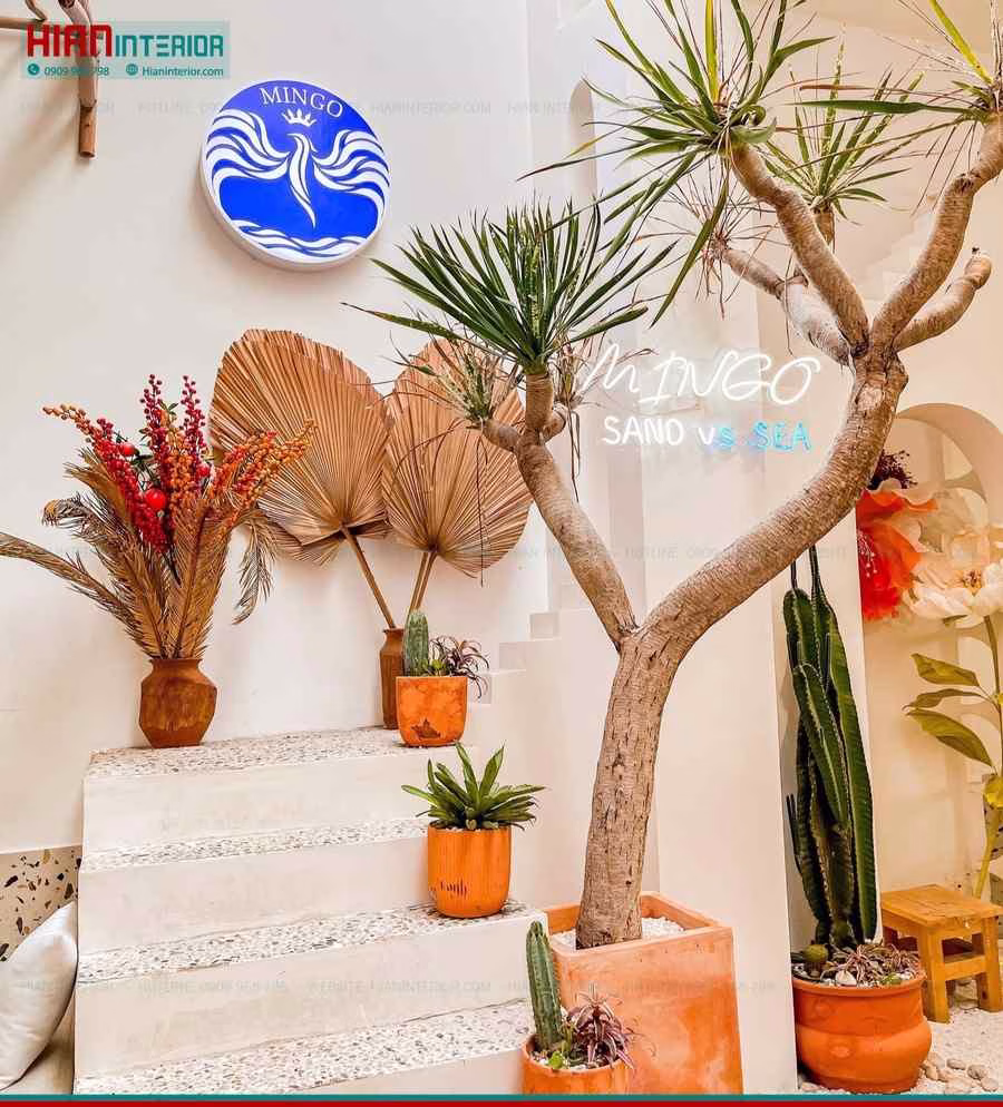 Quán Cafe Địa Trung Hải View Biển