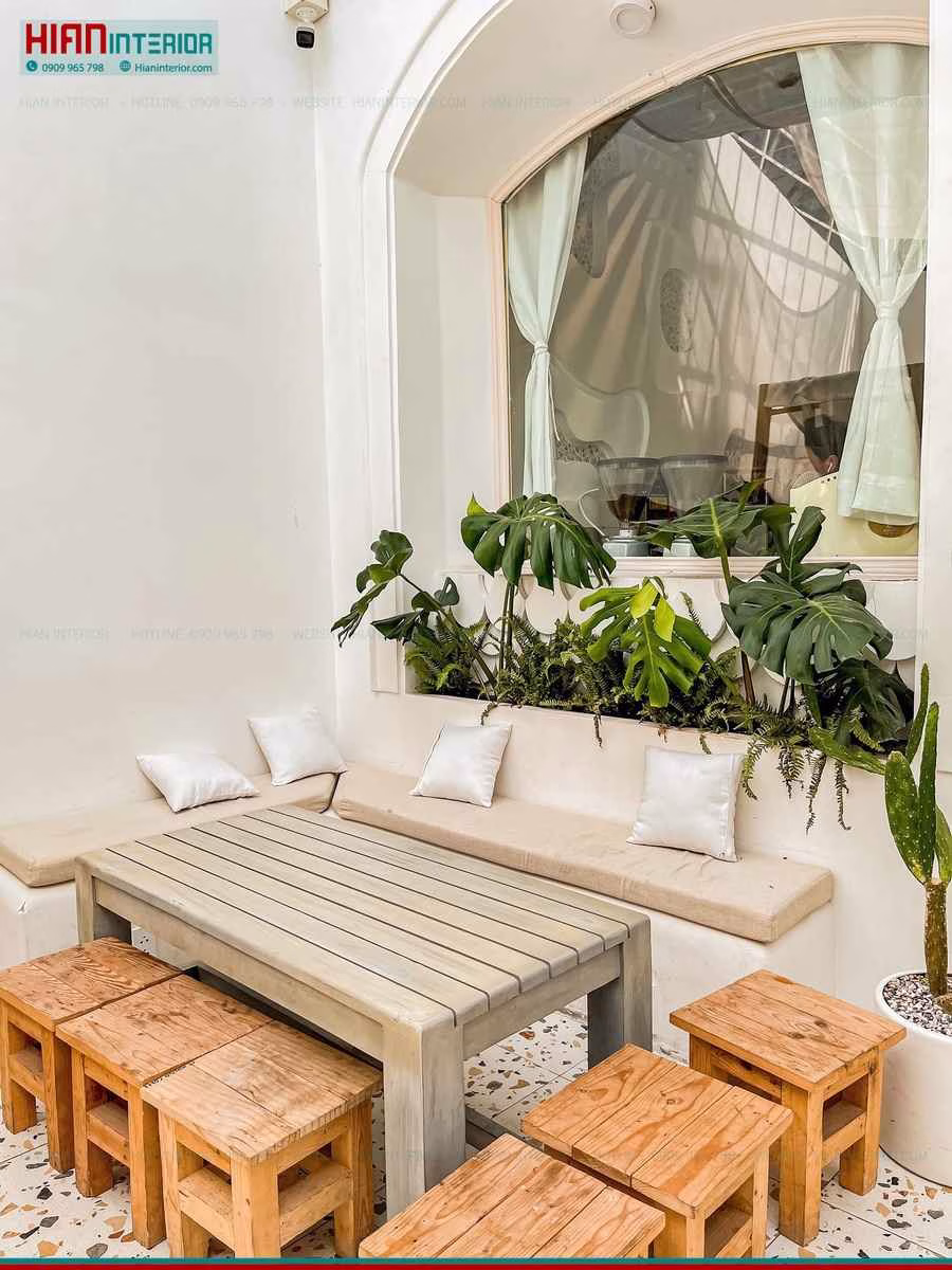 Quán Cafe Địa Trung Hải View Biển