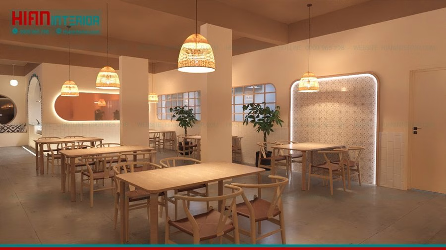 Quán Cafe Địa Trung Hải 30M2