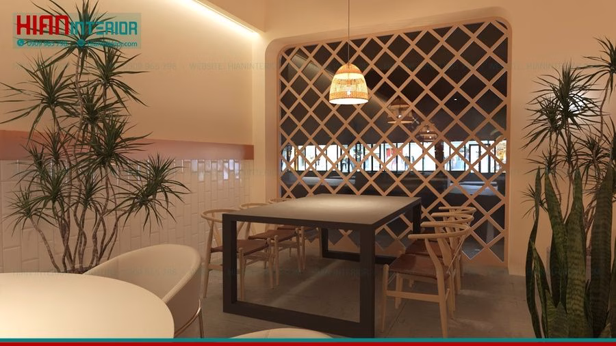 Quán Cafe Địa Trung Hải 30M2