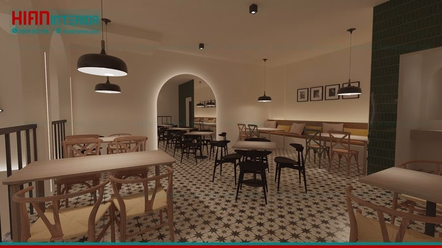 Quán Cafe Địa Trung Hải 50M2