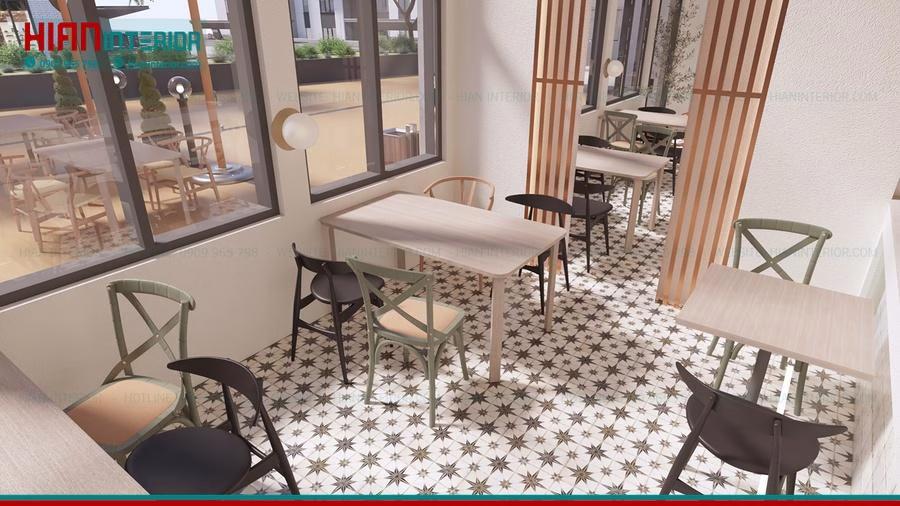 Quán Cafe Địa Trung Hải 50M2