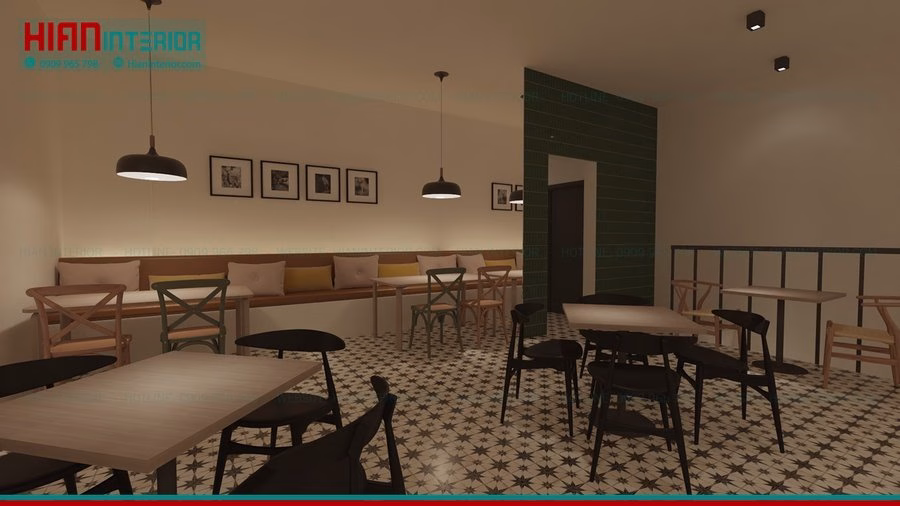 Quán Cafe Địa Trung Hải 50M2