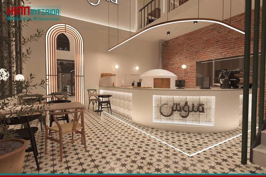 Quán Cafe Địa Trung Hải 50M2