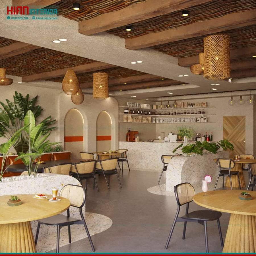 Quán Cafe Địa Trung Hải Chill