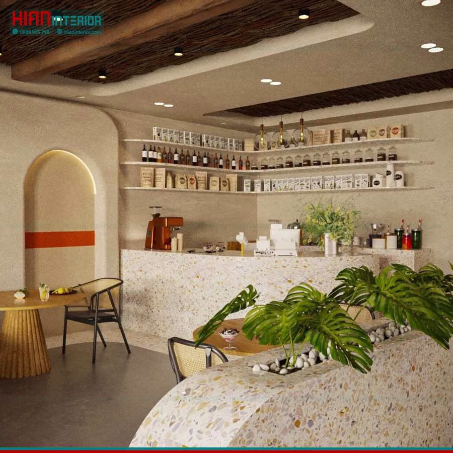 Quán Cafe Địa Trung Hải Chill