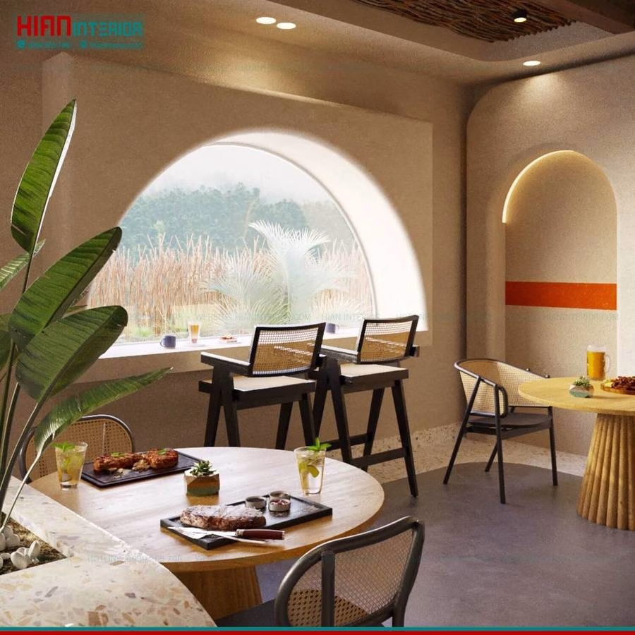 Quán Cafe Địa Trung Hải Chill