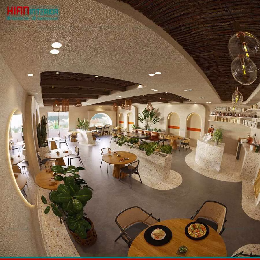 Quán Cafe Địa Trung Hải Chill