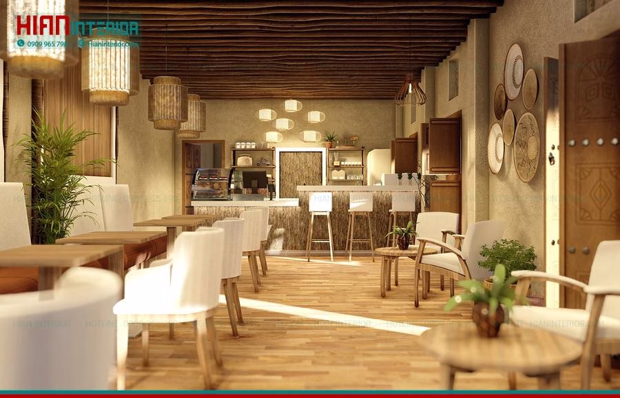Quán Cafe Địa Trung Hải Phong Cách Morocco