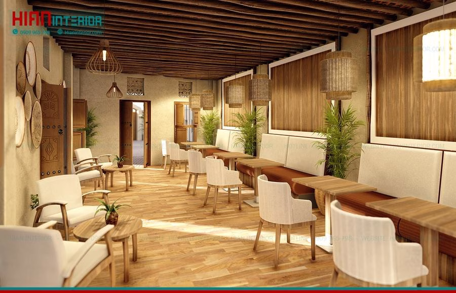 Quán Cafe Địa Trung Hải Phong Cách Morocco