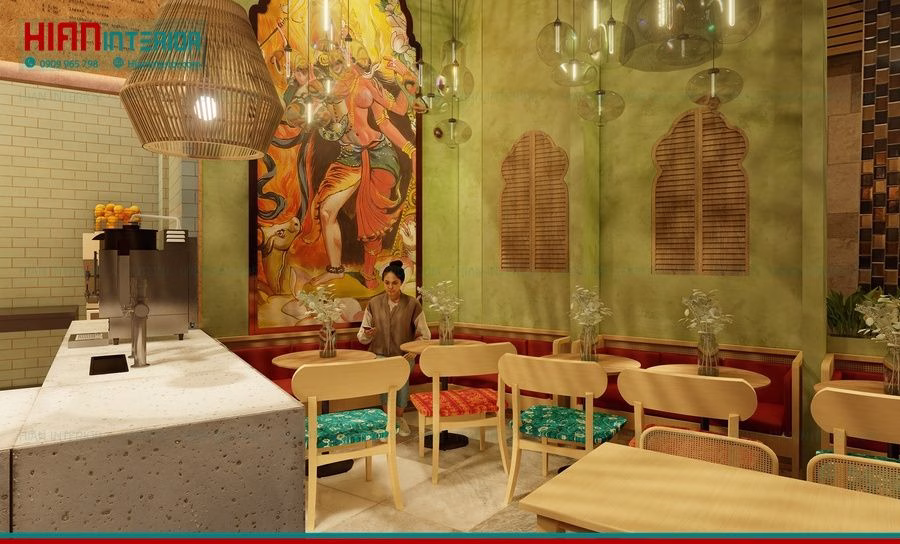 Quán Cafe Địa Trung Hải