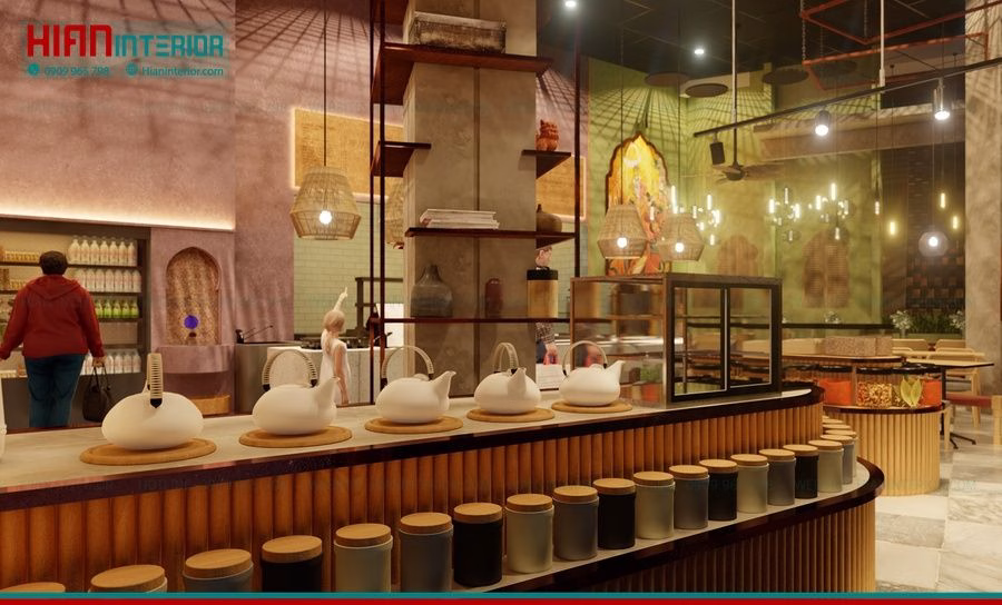 Quán Cafe Địa Trung Hải