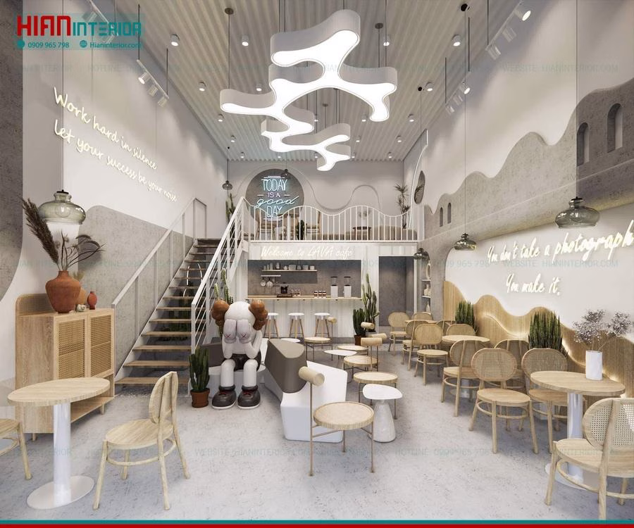 Quán Cafe Địa Trung Hải Mới Lạ