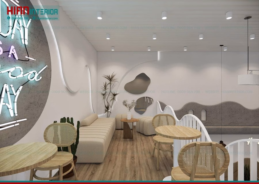 Quán Cafe Địa Trung Hải Mới Lạ