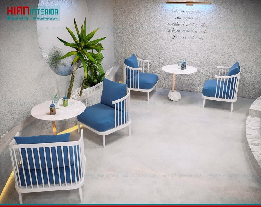 Quán Cafe Địa Trung Hải Tinh Tế